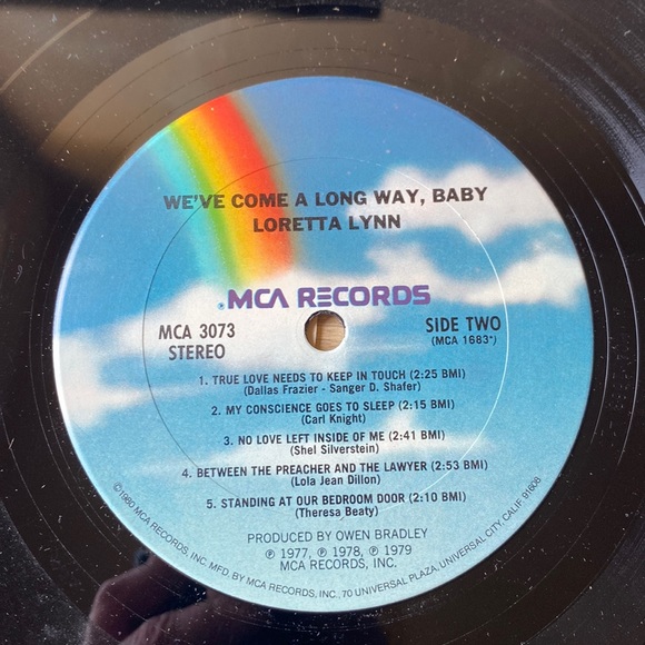 VTG Vinyl Loretta Lynn We’ve Come a Long Way, Baby LP Record 70s 80s Country - Picture 8 of 11